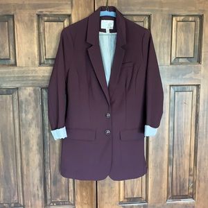 Plum Blazer